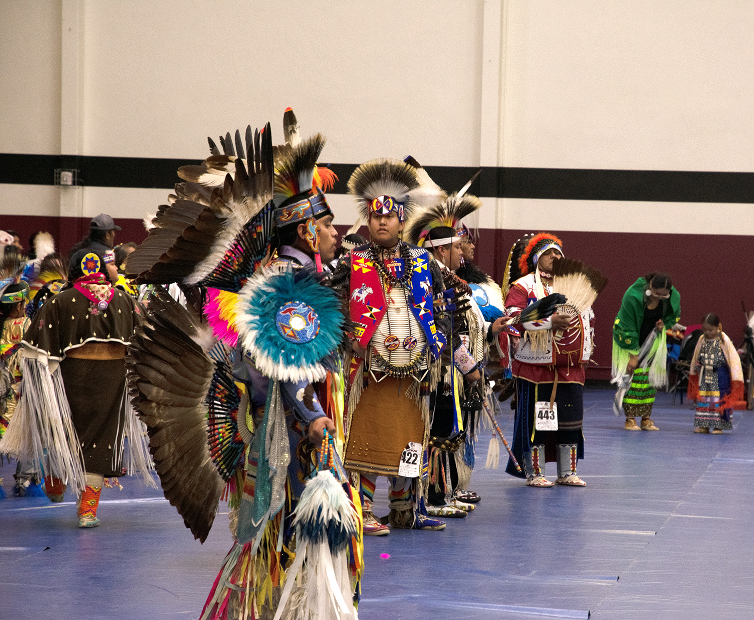 Dancers at Grand Mesa Pow-Wow