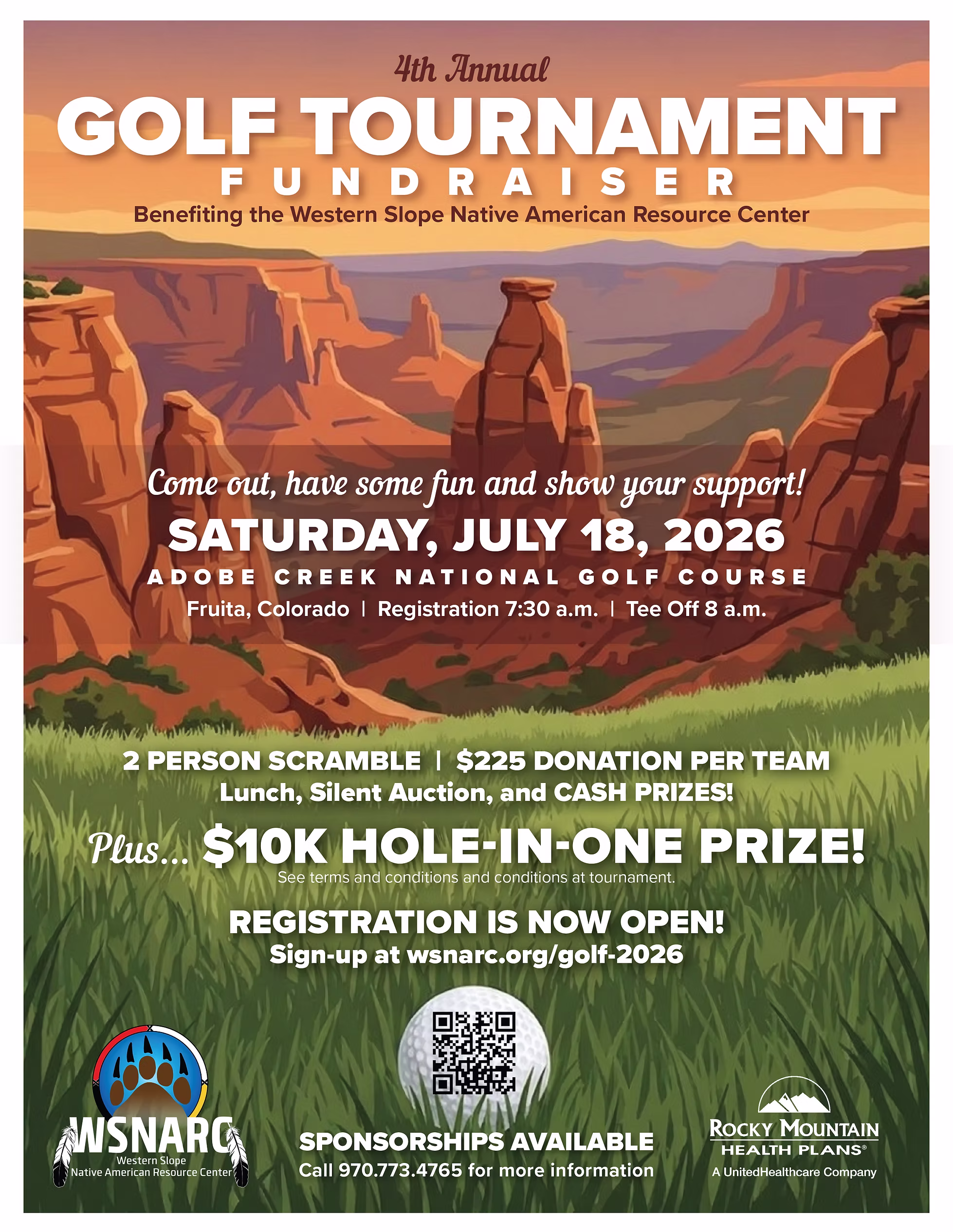 WSNARC 2026 Golf Tournament Flyer